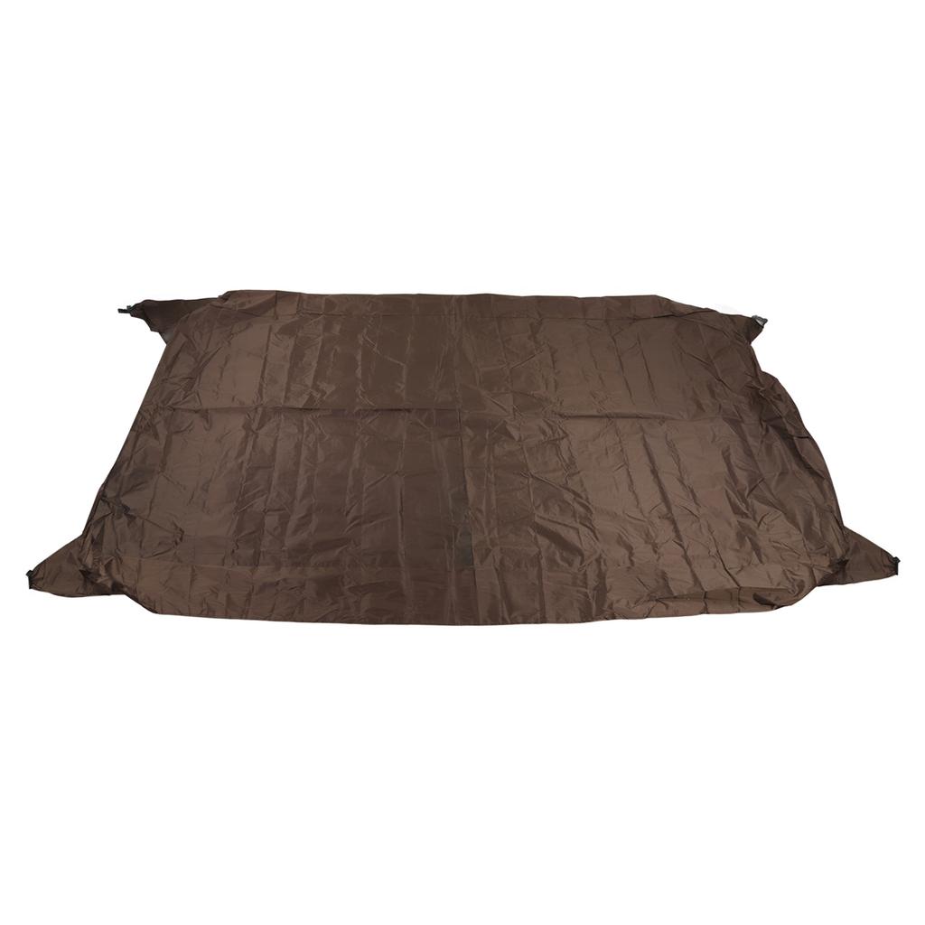 Table Tennis Table Dustproof Cover Courtyard Patio Rainproof Sun Protection Table Tile Cover Brown