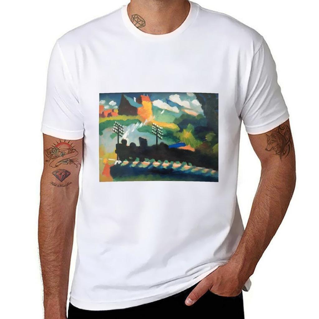 Wassily Kandinsky TShirt Casual Basic Short Sleeve TShirt