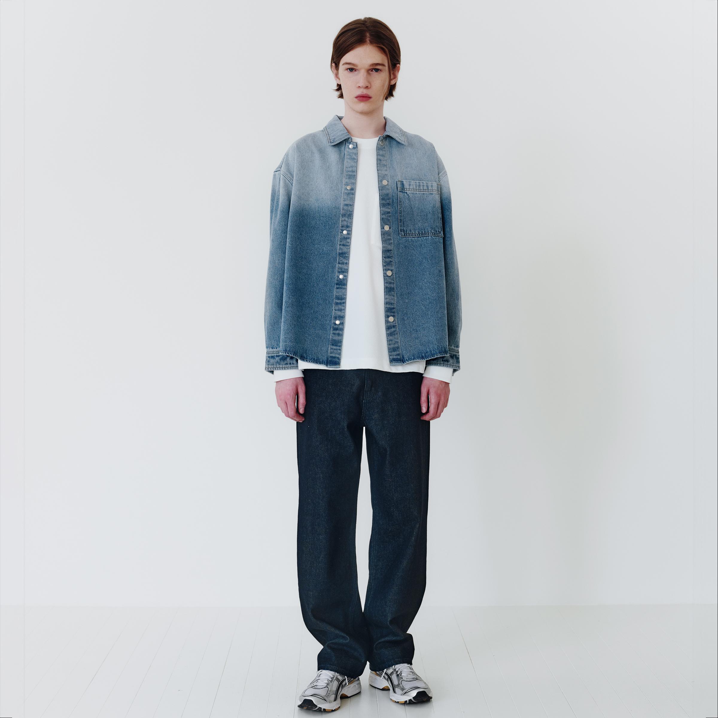 Mind Bridge Jeong Hae-in Wide Low Denim Pants MYDP0157 029