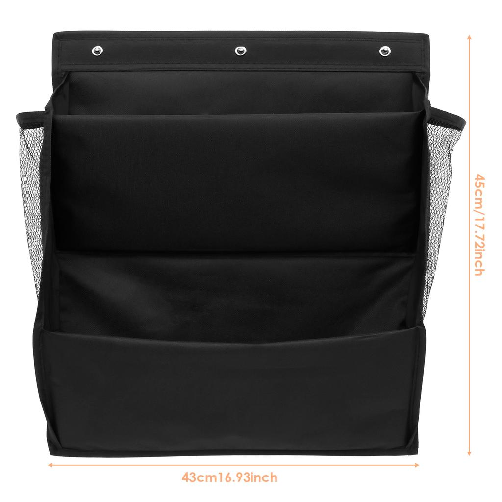 2 Stück Wohnmobil Schuhaufbewahrung mit Klebeband Wandmontage Schuhorganizer mit großer tiefer Tasche für Camper Schmaler Platz Schrank