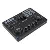 Professional Live Sound Card Mixer with LED Light Voice Changer Multiple Sound Effects Recording Sound Card for 48V