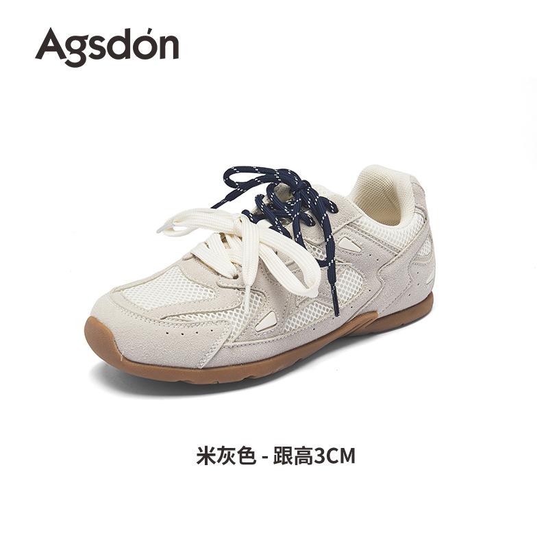

Augustine silver German training shoes women s 2025 new autumn casual ballet Forrest Gump shoes platform dad sports shoes 40