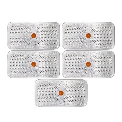 5 Pack Reusable Moisture Absorbing Packets Color Changing Desiccant for Home and Car
