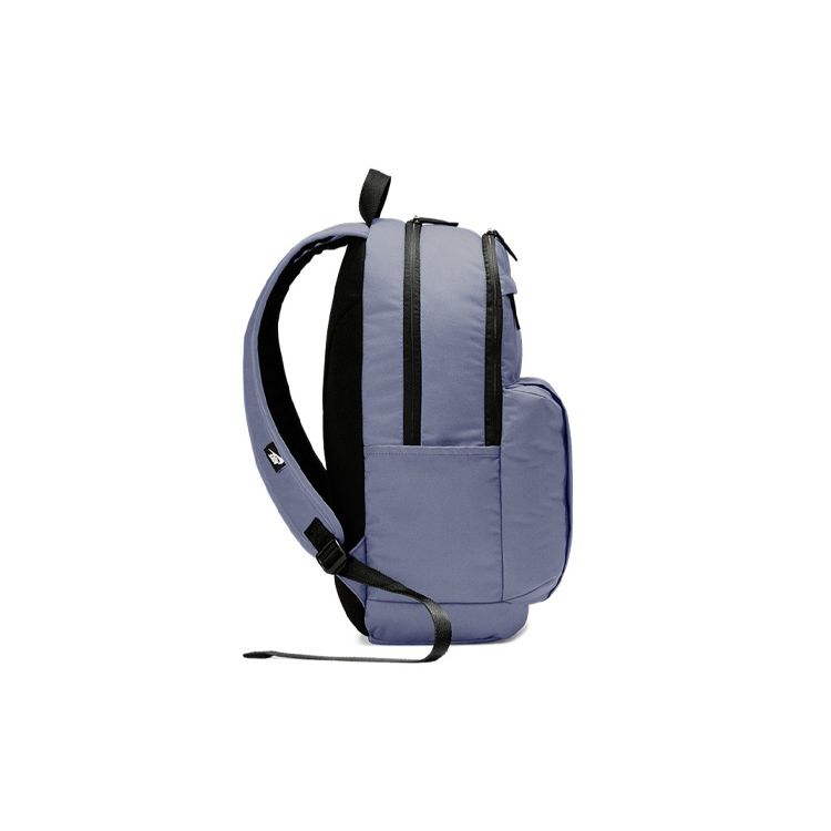 Nike Basic Sports Casual Logo Print Zipper Backpack Unisex Backpack Light-Blue Gray CK0944-446