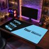 BIRMINGHAM CITY Custom Large Mouse Pad, Personalized Name Text Print, Football Logo Non‑Slip Desk Mat Gaming Gift