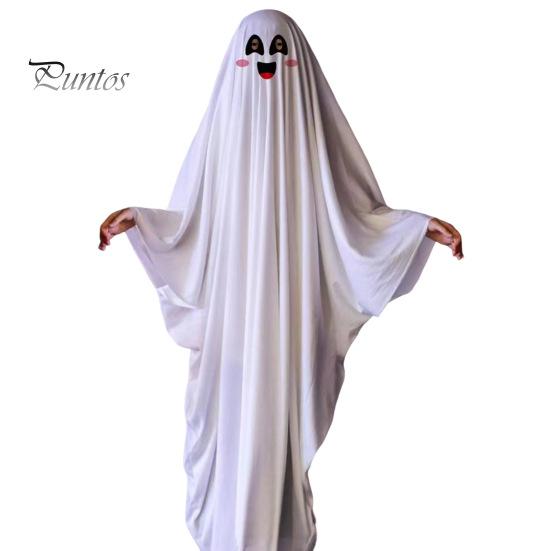 Mantello da fantasma per bambini, travestimento da fantasma per