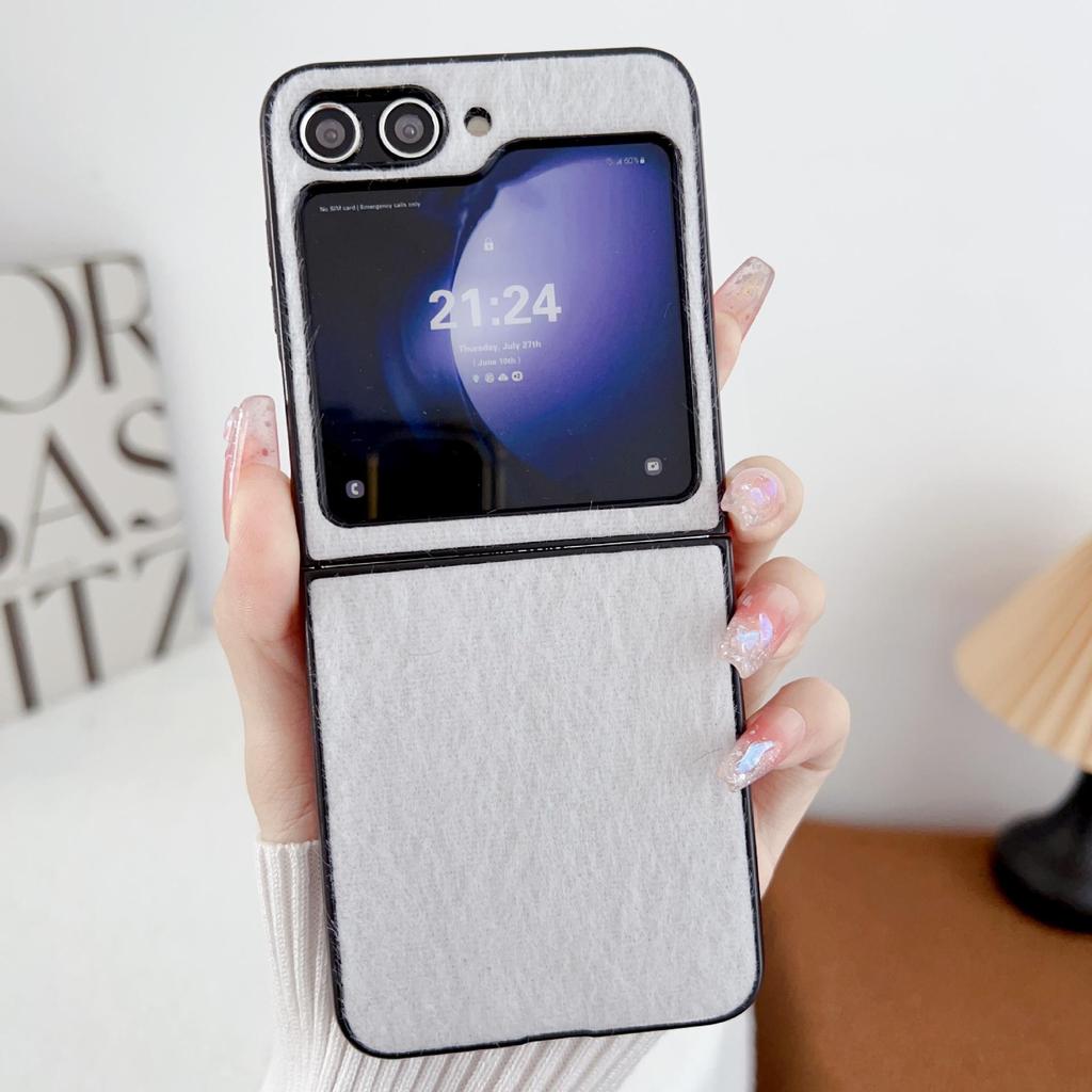 Samsung Z Flip 3-7 Mink Plush Case
