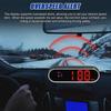 Car Headup Display GPS Digital Speedometer W/ Colorful LED Display Clock