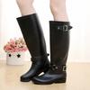 Dámské holínky Nepromokavé gumové boty pro ženy Módní holínky s zadním zipem Dámské boty do vody Zapatos Impermeable Mujer