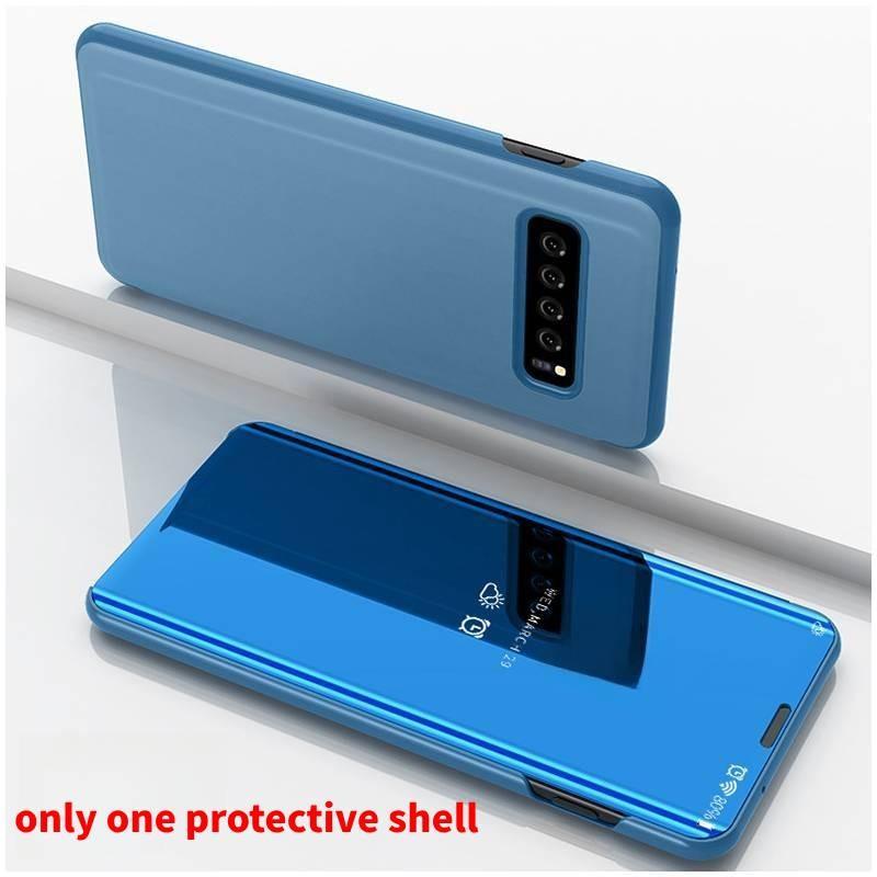 S20 For Galaxy Fe Mirror Touch Flip Phone Protective Case Daily Use