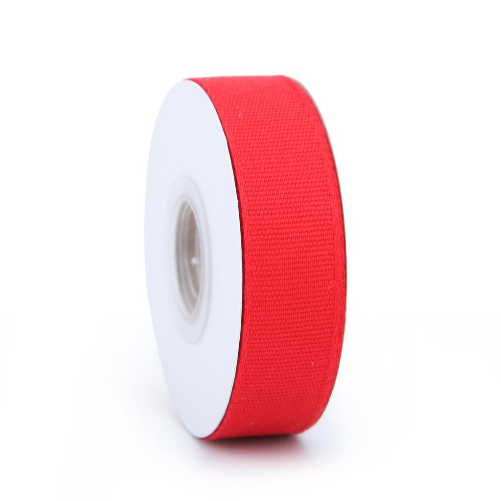 5/8 Inch Eco-Friendly Poly-Cotton Ribbon Recycled Biodegradable Ribbons for Gift Wrapping and Shopping Bag