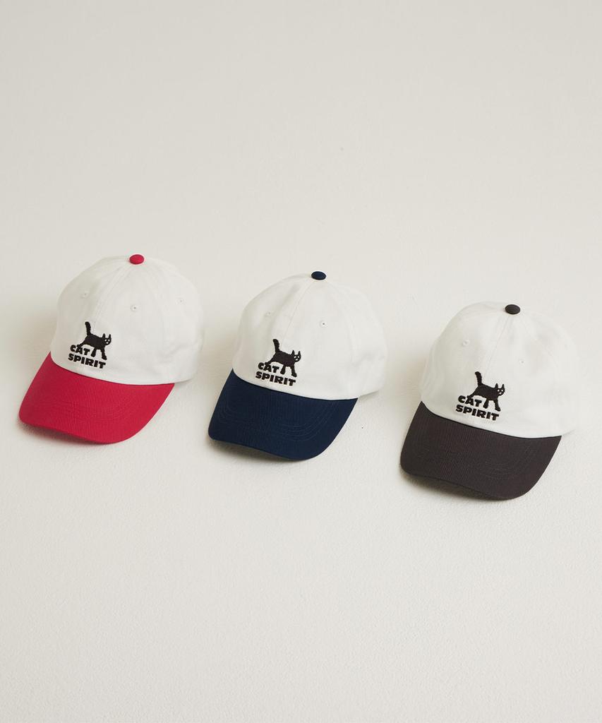 URBANAGE Cat Spirit Two-Tone Ball Cap (3 Colors)