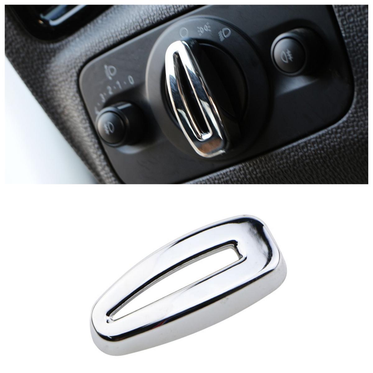 

Накладка-ручка переключателя фар автомобиля, декоративные блестки, подходит для Ford Fiesta Ecosport 2009 2010 2011 2012 2013 2014 2015, аксессуары для стайлинга серебряный