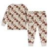 Children's Fashion Suit Skirt Round Neck Long Sleeve Top Pants