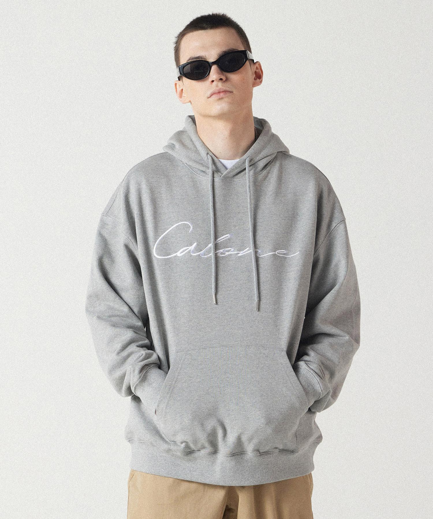 Calon Screw Oversized Hoodie Gray L