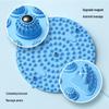 Plantar Massage Acupressure Foot Pad - Soft Silicone Meridian Board for Adults
