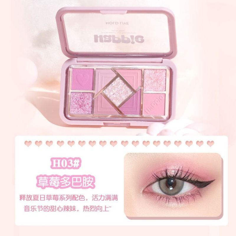HOLD LIVE - Muilt colour Eyeshadow Palette - H03