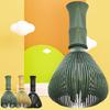 New Resin Matcha Whisk with Whisk Holder Reusable Green Tea Powder Whisk Smooth Portable Resin Whisk Tea Set Accessories