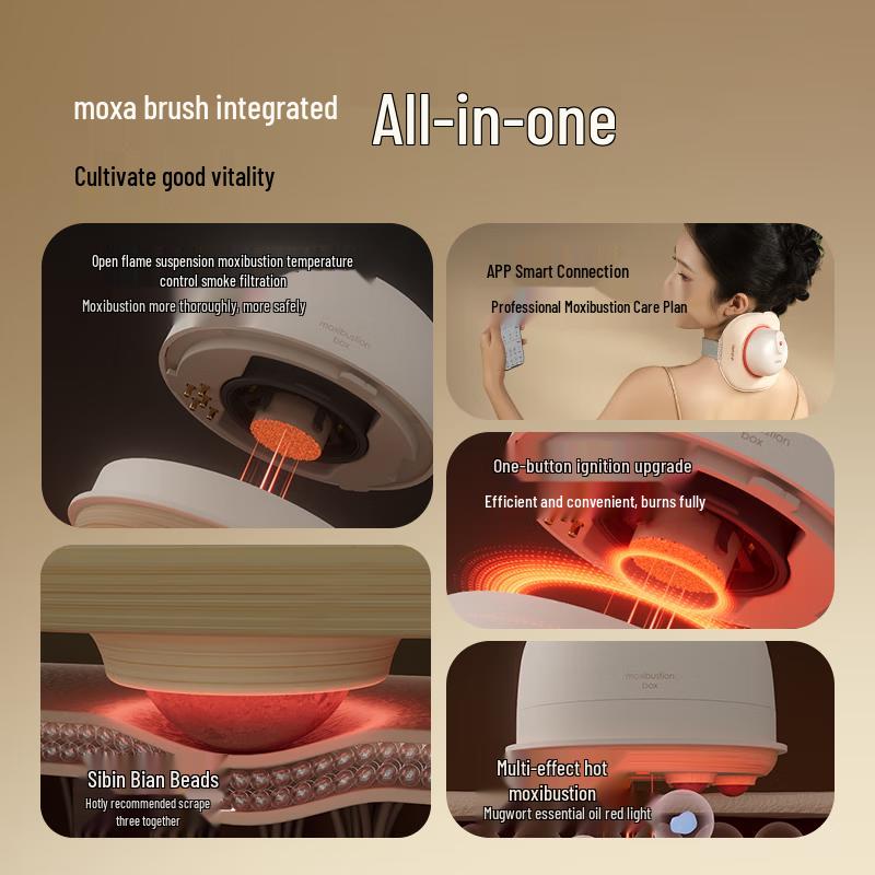 Breo Smart Automatic Moxibustion & Gua Sha Device CN plug (adapter included)