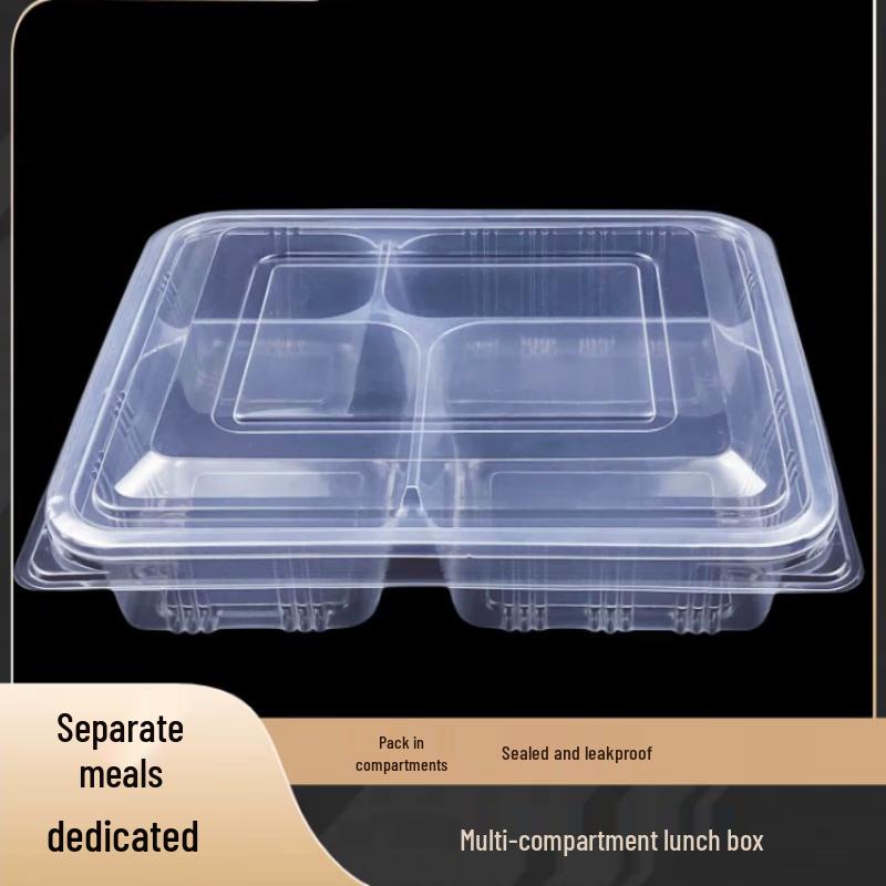 BOUSSAC Disposable Meal Prep Containers with Lids, 150 Count