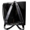 Set de Curele de Umăr din Piele Neagră MUSIC FIRST pentru Acordeon cu 96 de Basuri și 120 de Basuri