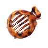 Women Hair Clip Round Anti-slip Teeth Hair Claw Hollow Design Back Head Hair Clamp Hair Styling Tool Hair Accessories