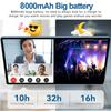 Android 14 Tablet with 10.1  High Clear Screen Octa Core Processor Dual Camera 8GB+256GB Tablet Powerful Performance