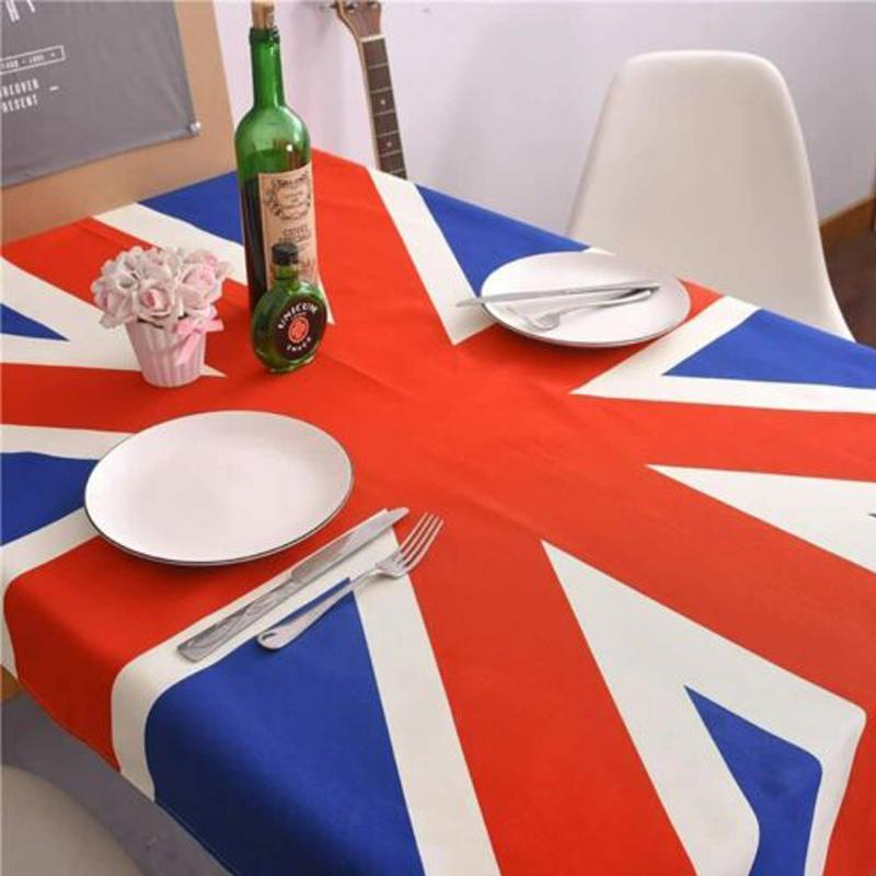 Street Party Union Jack Table Cloth Queen's Platinum Jubilee Royal Street Party Decor