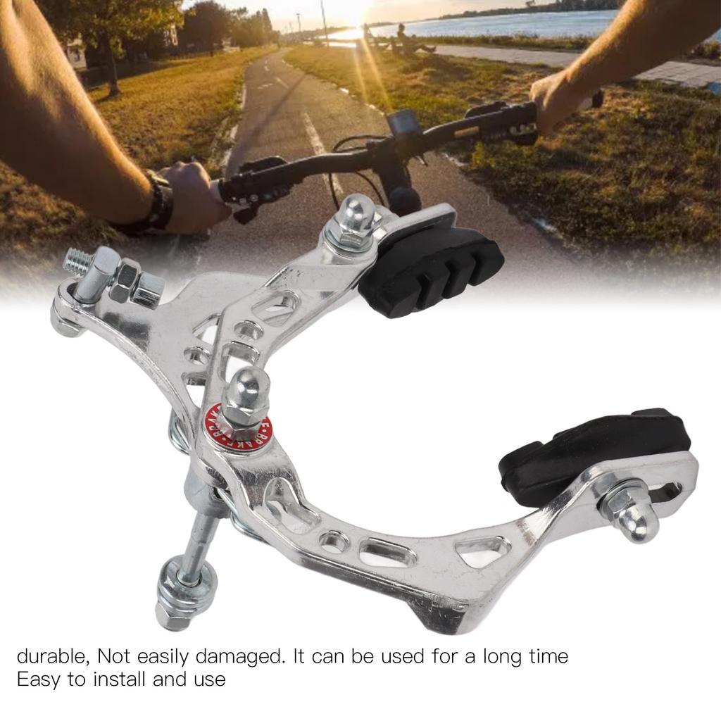 Bike Brake Caliper Aluminum Alloy High Strength Stable Cycling Accessory for Motorcycle Mountain Bike