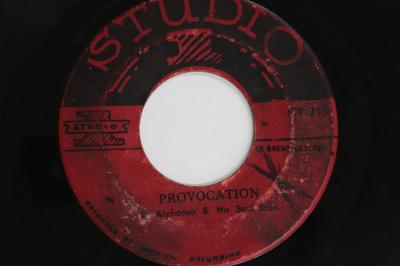 7inch Record KING PERRY / R. ALPHONSO, HIS SOUL - Pussy Galore / Provocation ST713 STUDIO ONE 1965 Jamaica Reggae, Ska & Dub Used