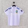 New Brazil Team High-quality Jacket Windproof and Waterproof Men's and Women's Thin Sports Football Training Clothes