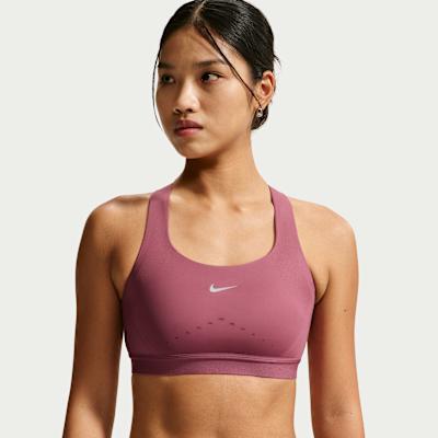 Nike Sports Underwear Women s Smoke Gray Pink Moderate L