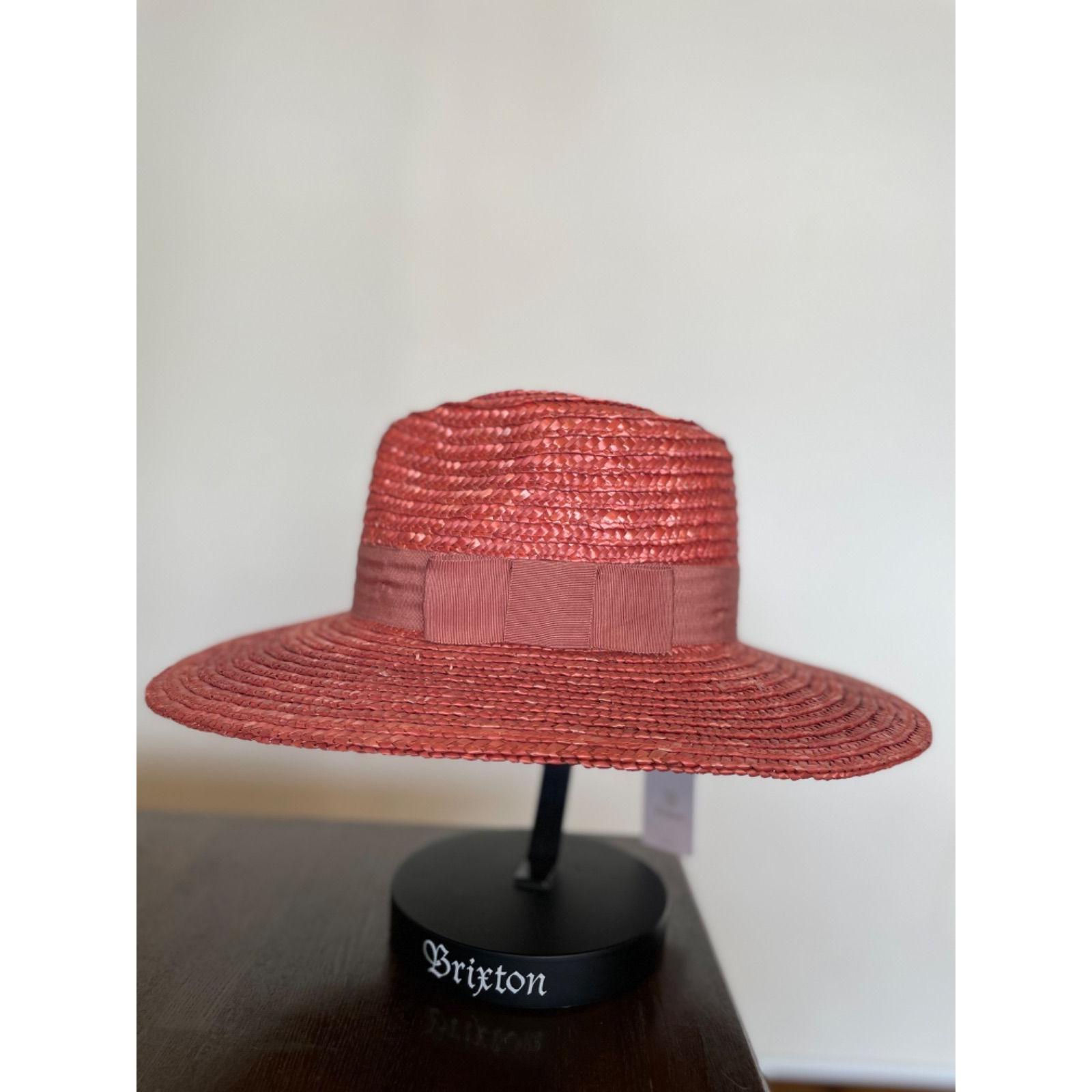 Used BRIXTON JOANNA HAT Brixton hat M size ladies straw