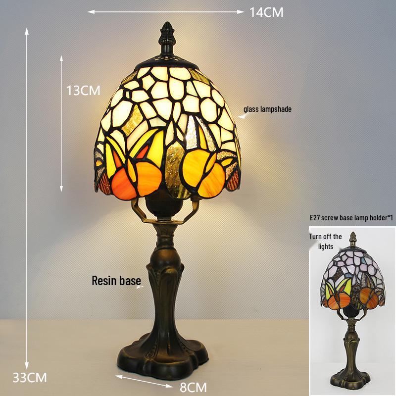 European Retro Dimmable Desk Lamp for Study, Cafe, or Bedroom