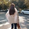 2025 Fashion Elegant Women's Autumn Winter Jacket Wool Collar Stand Up Party Luxury Plush Women's Winter Luxury Outward Street Band Coat