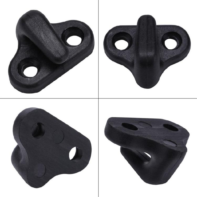 Bungee Shock Cord Hook for Kayaks Canoes Boats Rowing Boats With Flathead Screws Multipurpose Nylons Kayak Lashing Hook