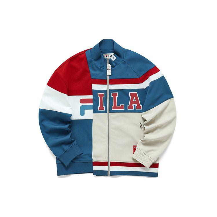 

FILA X MIHARA YASUHIRO цветная ретро-куртка с воротником-стойкой мужская куртка F11M213503F-BG L