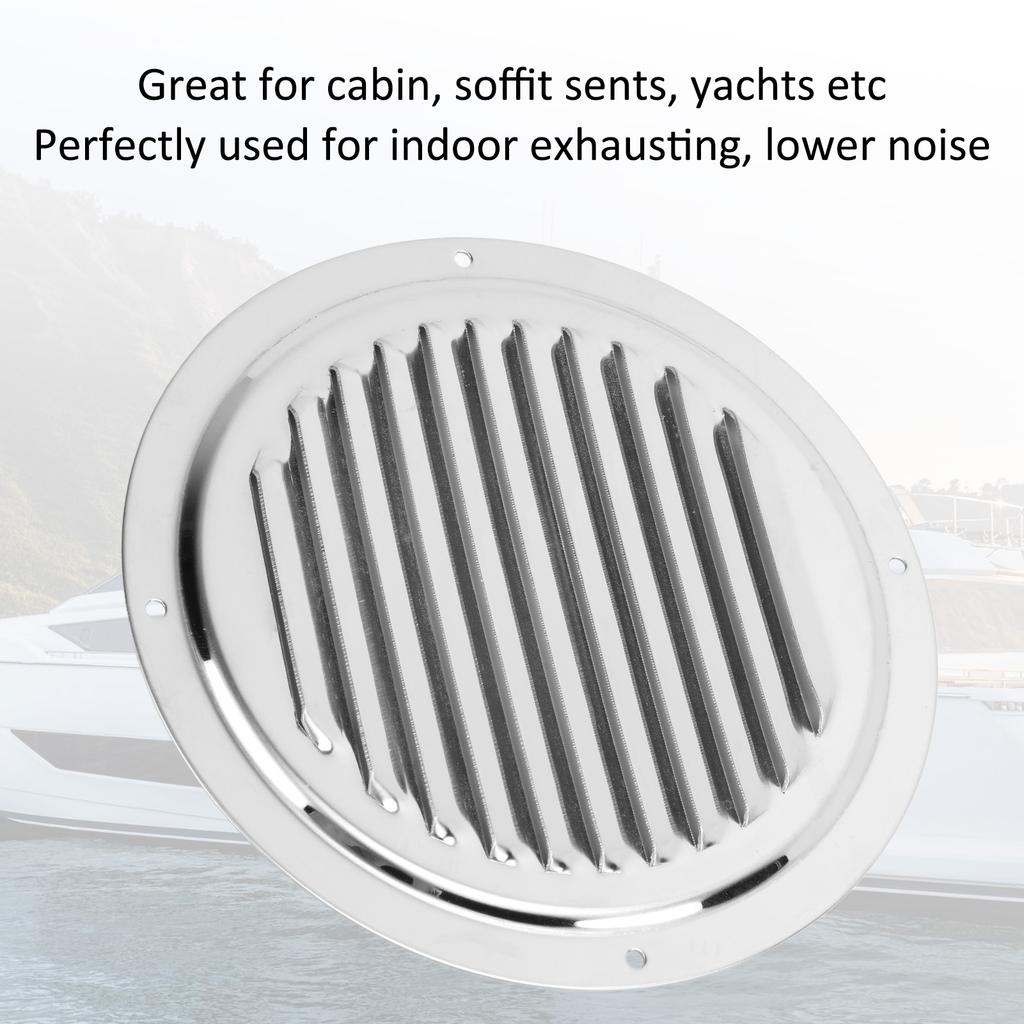 Marine Vent Louver Grille Cover 304 Stainless Steel Yacht Boat Accessory Hardware