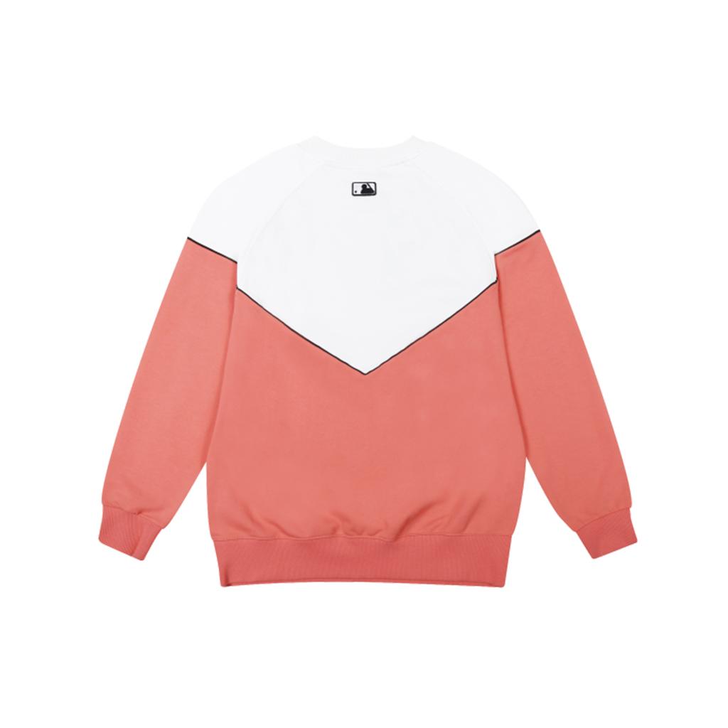 New MLB Sweatshirts Unisex Pink White 31MT0A041-50O