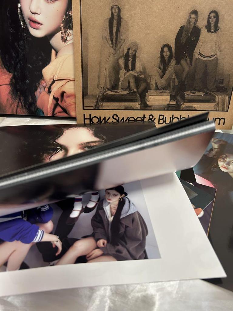 [USED] New Jeans How Sweet & Bubble Gum CD