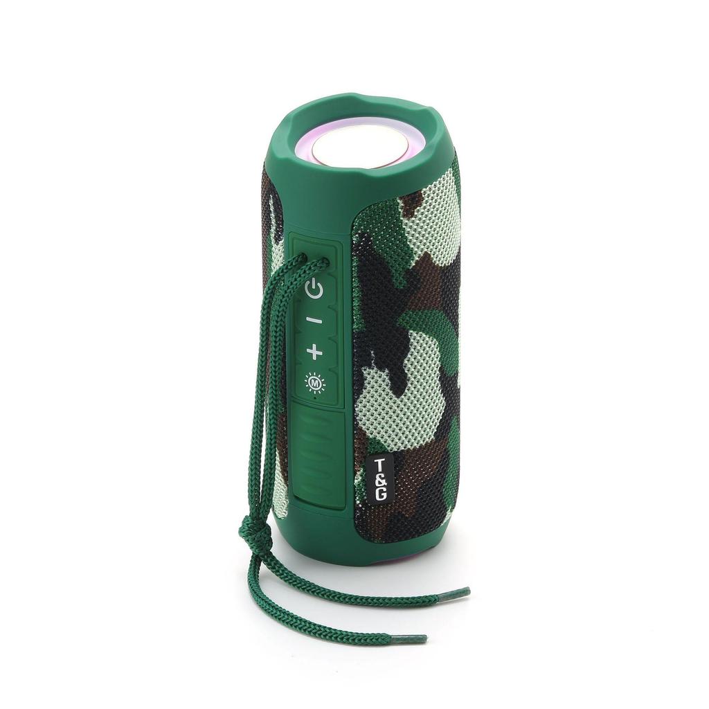 Boxă Bluetooth Portabilă Waterproof TG227 cu Design din Material Textil și Subwoofer USB/Card