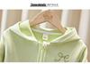 Girls' Casual Sweet Suit - Fresh Autumn Two-Piece Set, Pure Color for Small & Medium Children (2026 New Style)