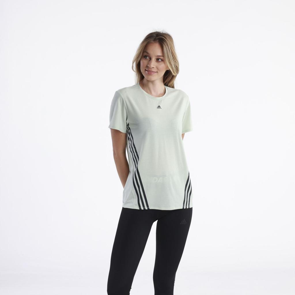 Y7366 adidas TrainIcons 3-Stripes Tee HK6976 WOMEN'S SPORTS T-SHIRT XS