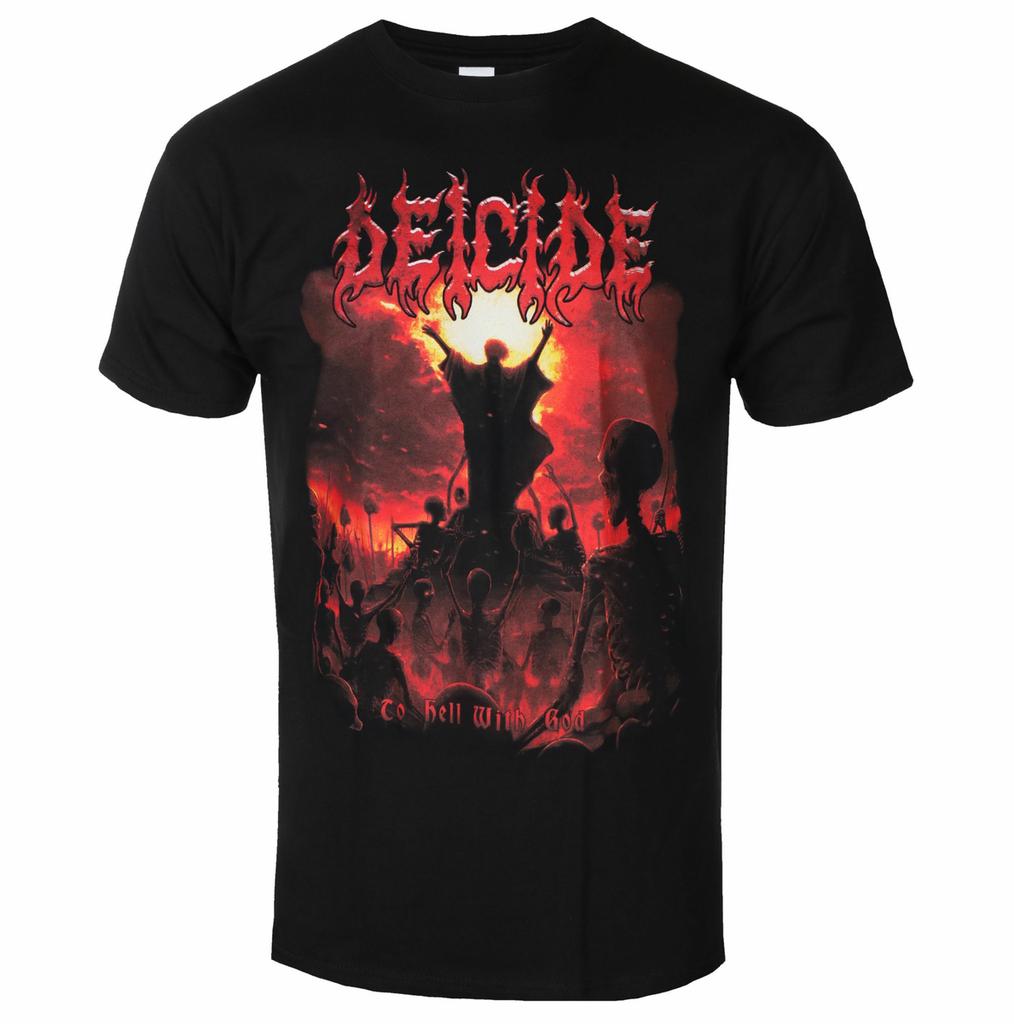 Pop Deicide Graphic Cotton Tshirt Unisex Summer Short Sleeve Fashion Brand Tee Luxury Casual Vintage Tees