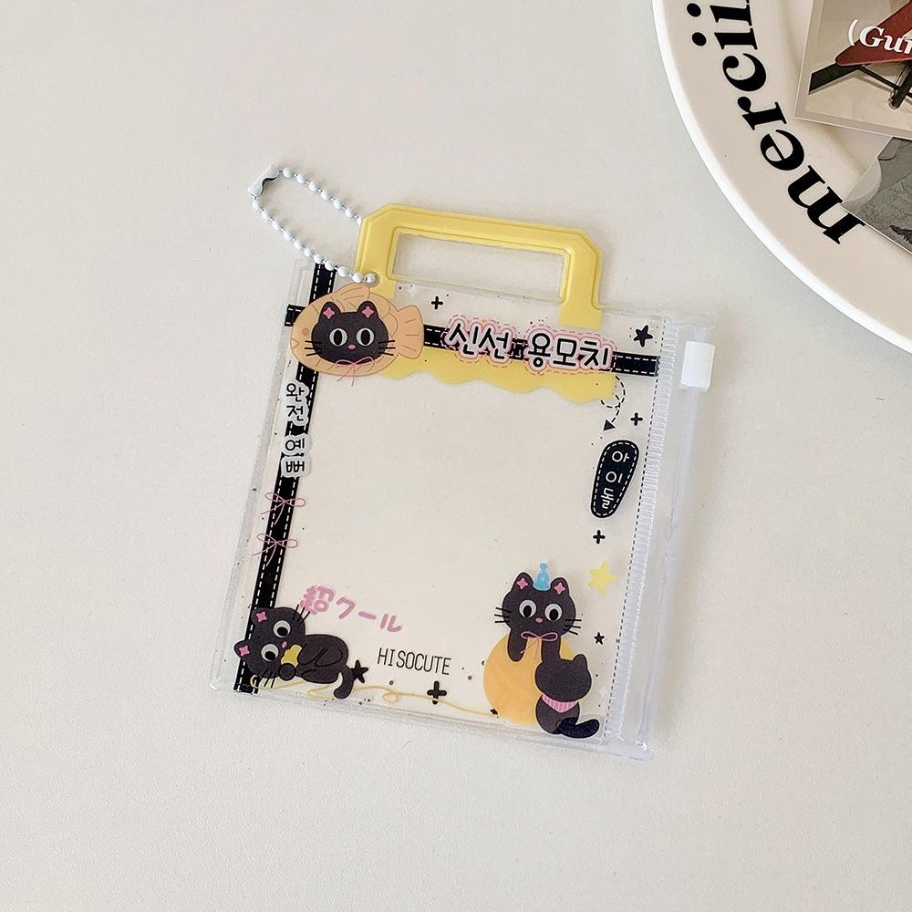 

Ins Candy Bag Photocard Holder 3 Inch Idol Photo Card Sleeves Card With Lanyard Badge Carrier Protective Case Stationery as the picture
