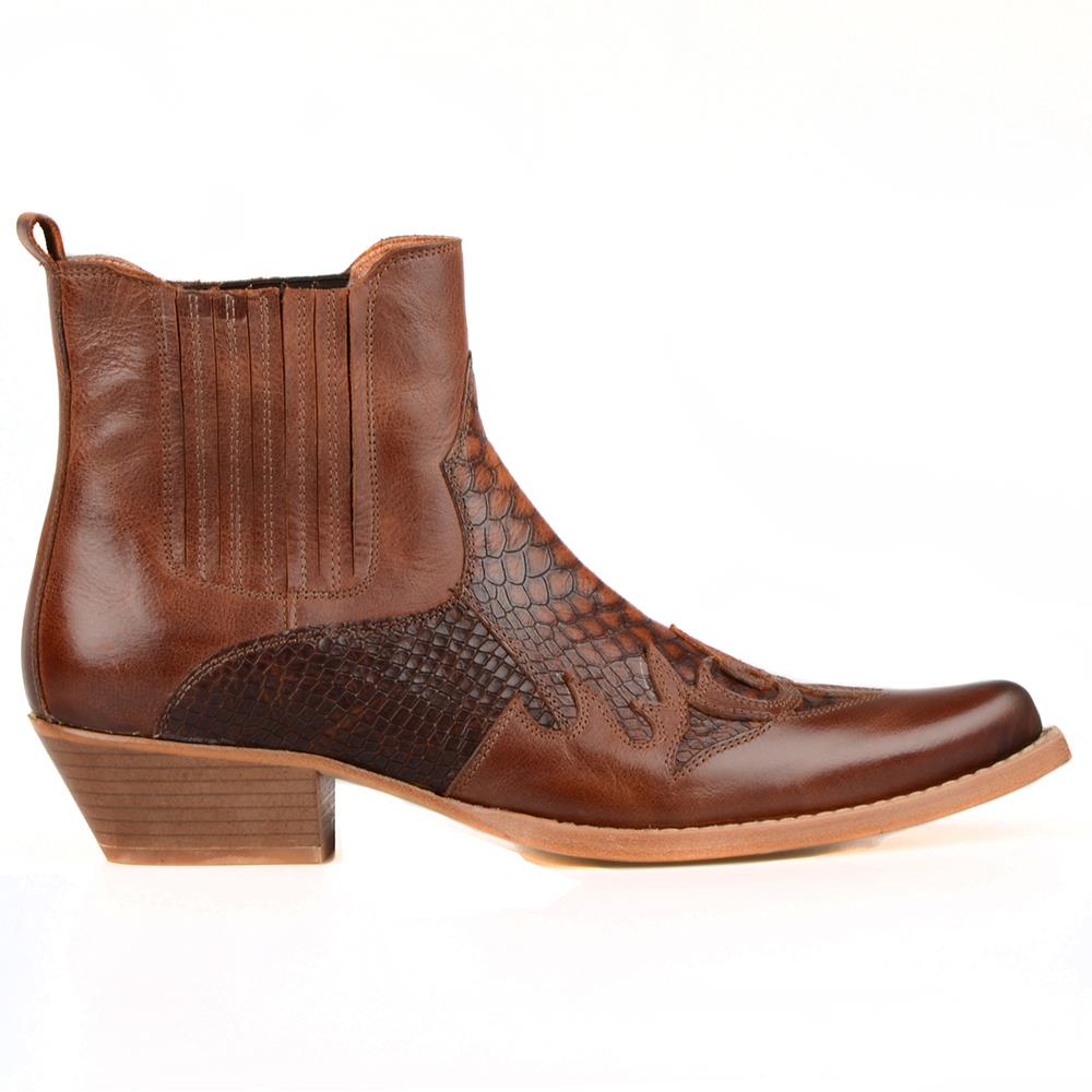 

FootCourt Tan Color Мужские ковбойские сапоги из натуральной кожи Лучшие техасские классические ковбойские сапоги в стиле вестерн Кожаная подошва Des Bottes De Cowboy 39 дубильная кора