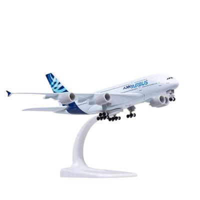 1/400 Diecast Simulation Alloy Toys Model 20cm Airbus 380 Prototype Aircraft A380 Airplane Model Ornaments Aviation Collection