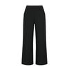 2026 Women's European Cotton Linen High-Waisted Wide-Leg Pants, Early Spring Fashion, Seven-Tenths Length.