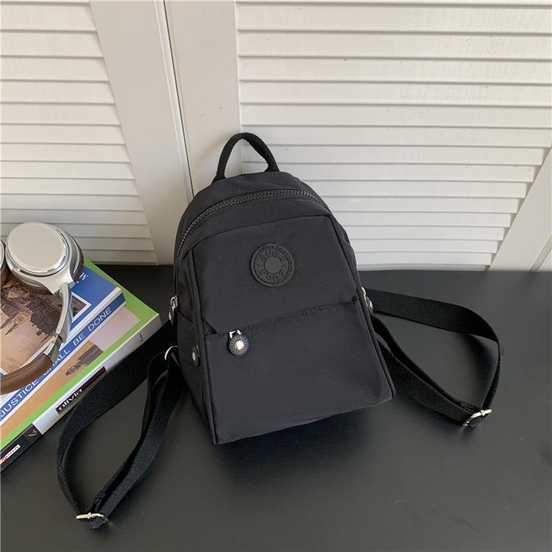 Japanische Mini-Tasche Oxford-Stoff Rucksack für Frauen Neu Wasserdicht und Vielseitig Einfarbig Leichter Rucksack