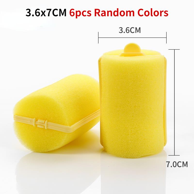 

Мягкая губка пенопластовая подушка бигуди для волос парикмахерский набор DIY домашний инструмент для укладки волос парикмахерская для парикмахера своими руками кудри случайные